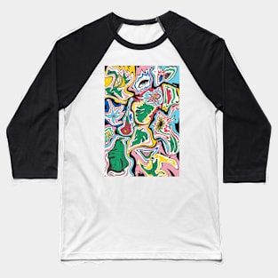 Trippy Love Baseball T-Shirt